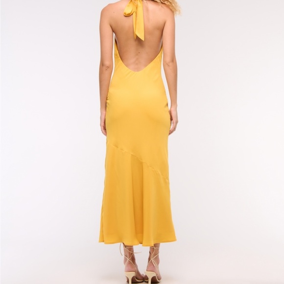 Abercrombie & Fitch Vibrant Yellow Maxi Dress - Picture 2 of 2